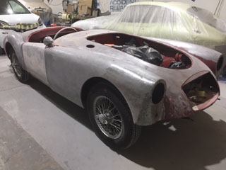 MGA ready for respray